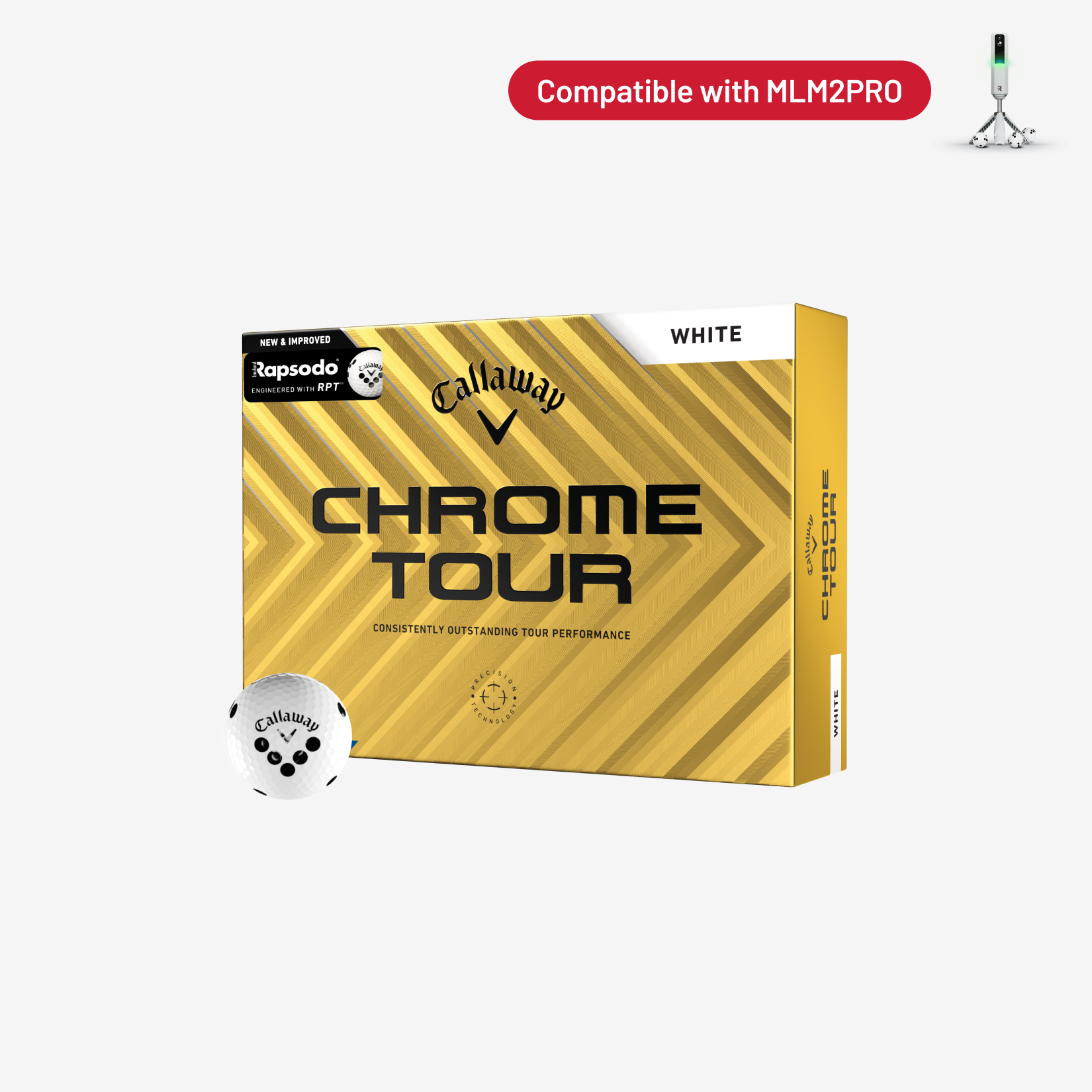 Callaway Rapsodo RPT Chrome SoftX 1.5ダース Callaway Rapsodo RPT Chrome SoftX 1.5ダース キャロウェイ