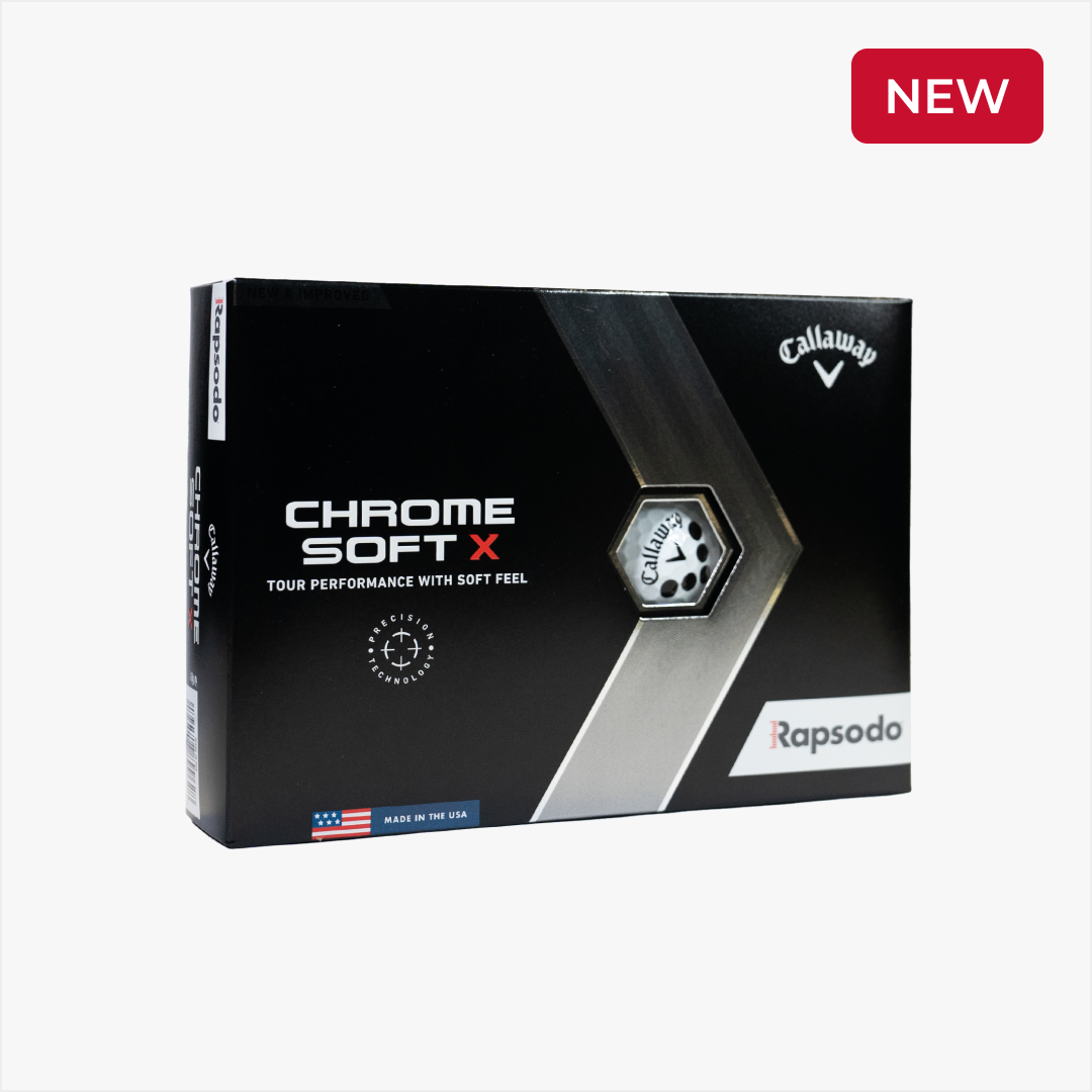 Callaway® RPT™ Chrome Soft X® Golf Balls with Trackers Rapsodo® Official Site