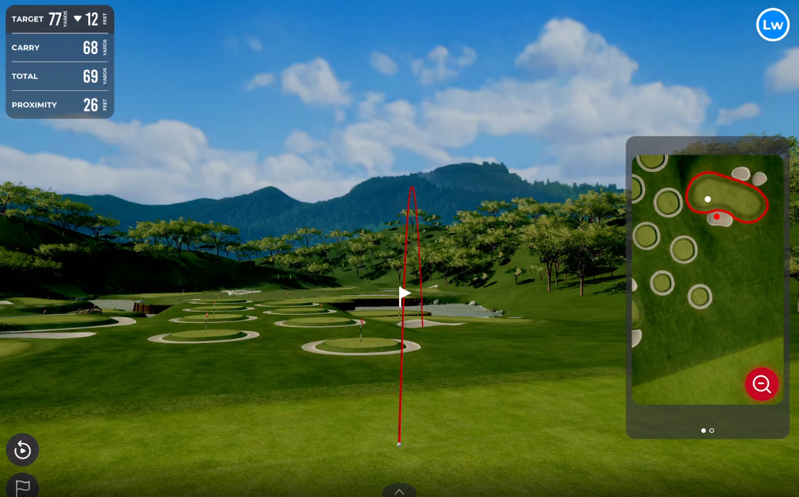 Rapsodo MLM2PRO Random Target Range