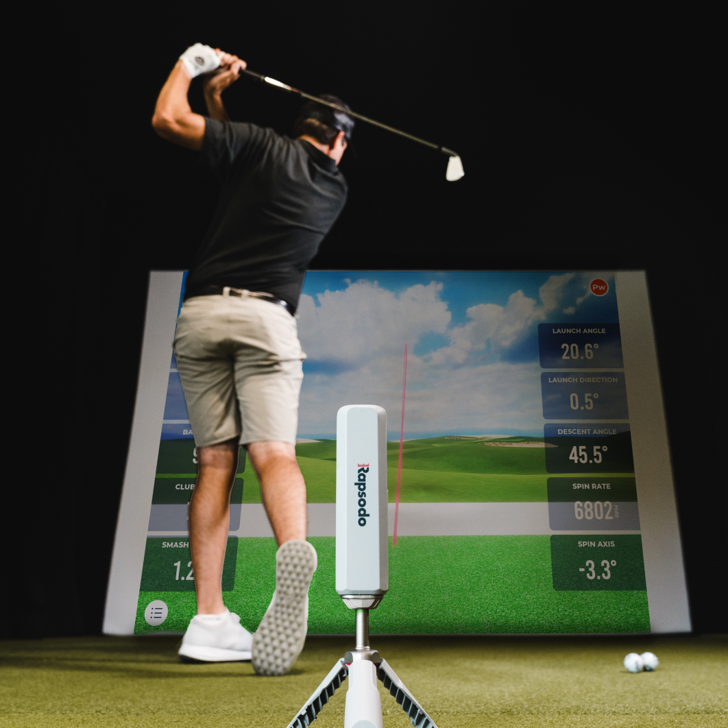 Rapsodo® MLM2PRO™ Portable Golf Simulator - Anywhere, Anytime