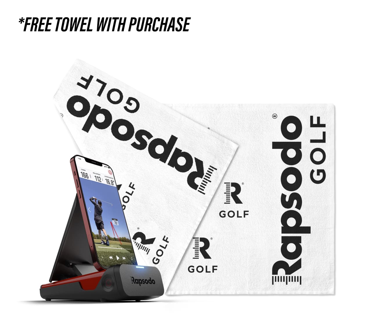 Rapsodo Mobile Launch Monitor for Golf Indoor and Outdoor Use with GPS  Satellite View and Professional Level Accuracy, iPhone & iPad Only 